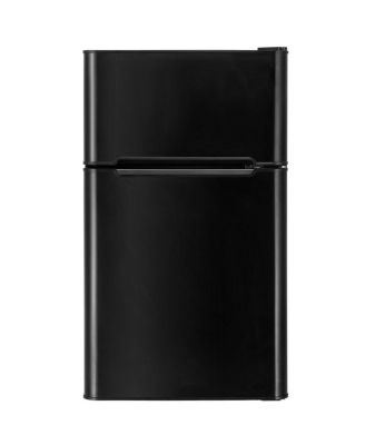3.2 cu ft Compact Stainless Steel Refrigerator