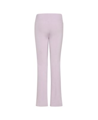 Big Girls Rib Velour Vented Flare Leg Pant