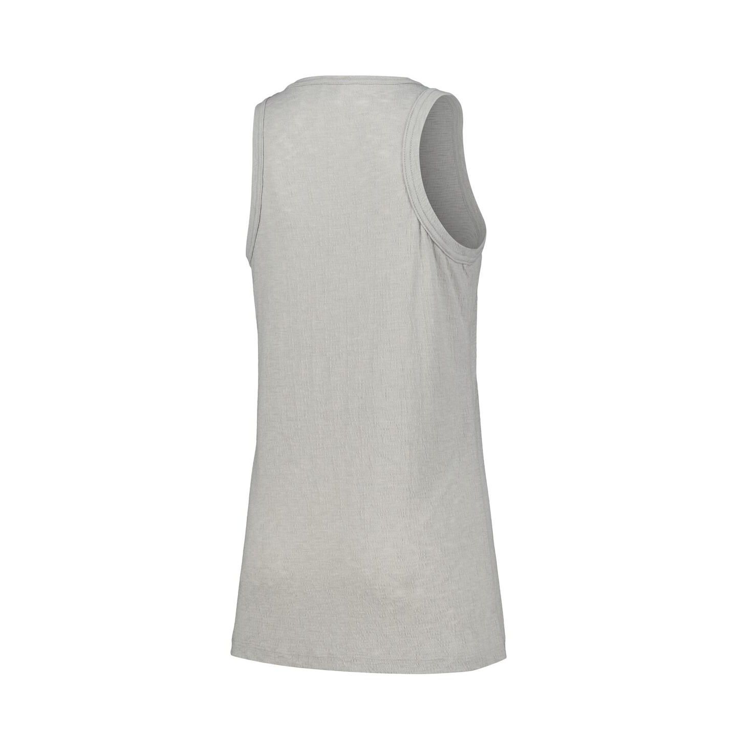 Женский топ Soft As A Grape Gray Chicago White Sox Gauze High Neck — фото 2