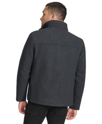 Men's Hipster Full-Zip Jacket with Zip-Out Hood