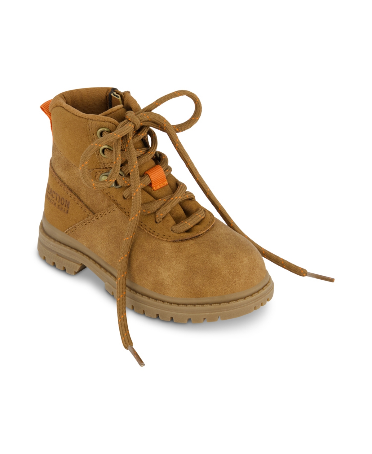 Kenneth Cole New York Toddler Boys Isaac Gabriel Lace Up Boots In Brown