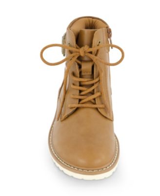 Little and Big Boys Pace Zamir Moto Boots