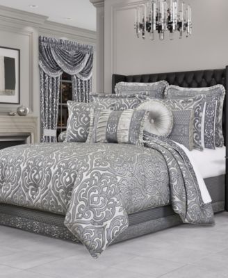 Bolero Pewter 4-Pc. Comforter Set, King