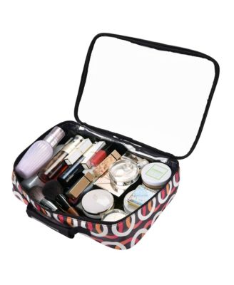 420D Clear Makeup Travel Toiletry Bag Portable Cosmetic Organizer