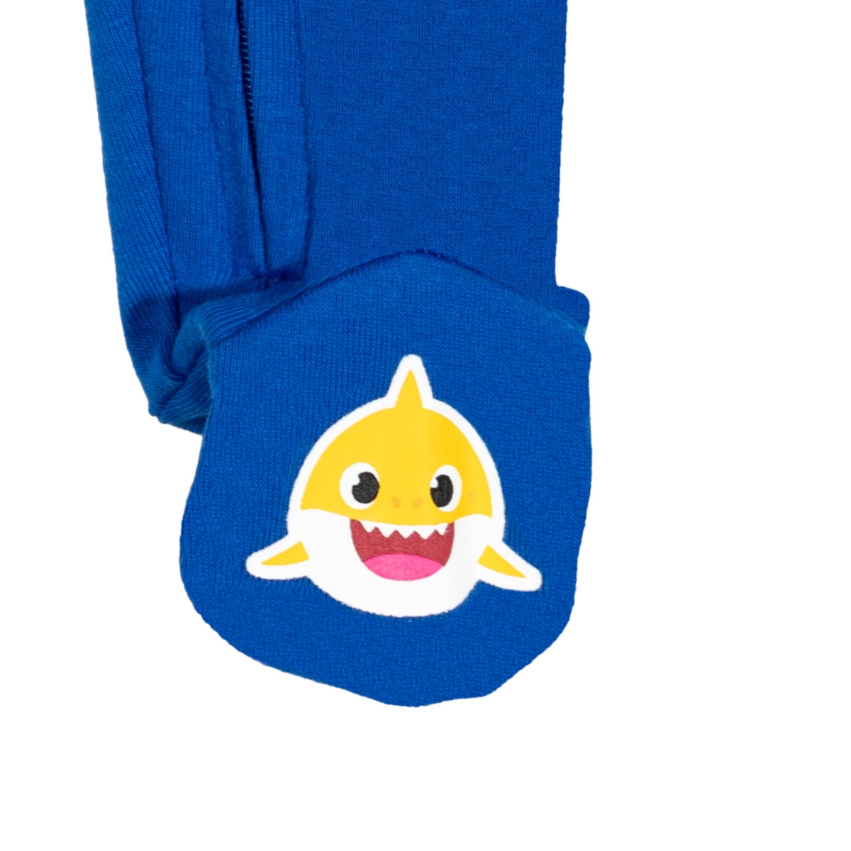 Pinkfong Baby Boys Mommy Shark Daddy Shark Baby Shark 2 Pack Zip Up Sleep N' Play Coveralls Newborn to -blue
