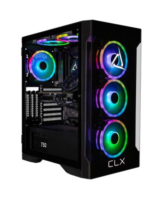 SET Gaming Desktop - Liquid Cooled Intel Core i9 14900KF 3.2GHz 24-Core Processor, 32GB DDR5 Memory, GeForce RTX 4070 SUPER 12GB GDDR6X Graphics, 1TB SSD, 4TB HDD, WiFi, Windows 11 Home 64-bit