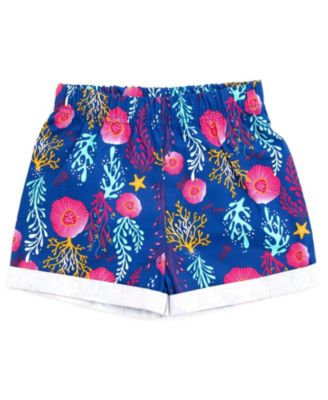 Toddler Girls Princess Ariel Mermaid Live Action Movie Tank Top and Twill Shorts Outfit Set to