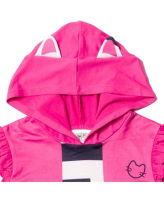 Little Girls Dreamworks Tank Top and Dolphin Shorts Outfit Set