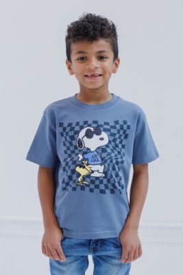 Boys Woodstock Snoopy Charlie Brown 3 Pack T-Shirts