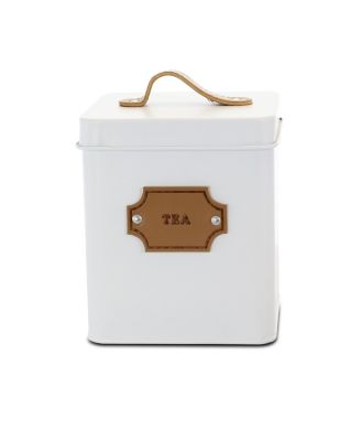 Kitchen Food Storage and Organization 5 Piece Canister Set in White