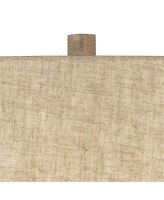 Tuscan Chic 62 1/2" Tall Standing Floor Lamp Pull Chain Gray Natural Faux Wood Finish Living Room Bedroom House