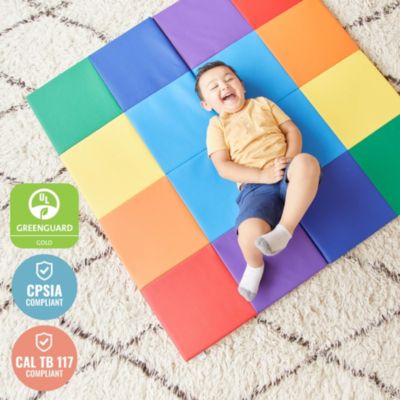 SoftZone Square Dance Activity Mat, Contemporary