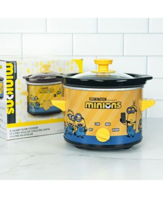 Despicable Me Minions 2qt Slow Cooker -Small Kitchen Appliance