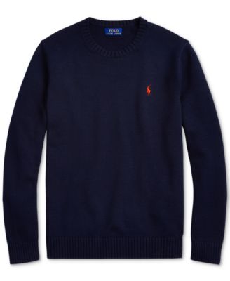 Men's Cotton Crewneck Sweater