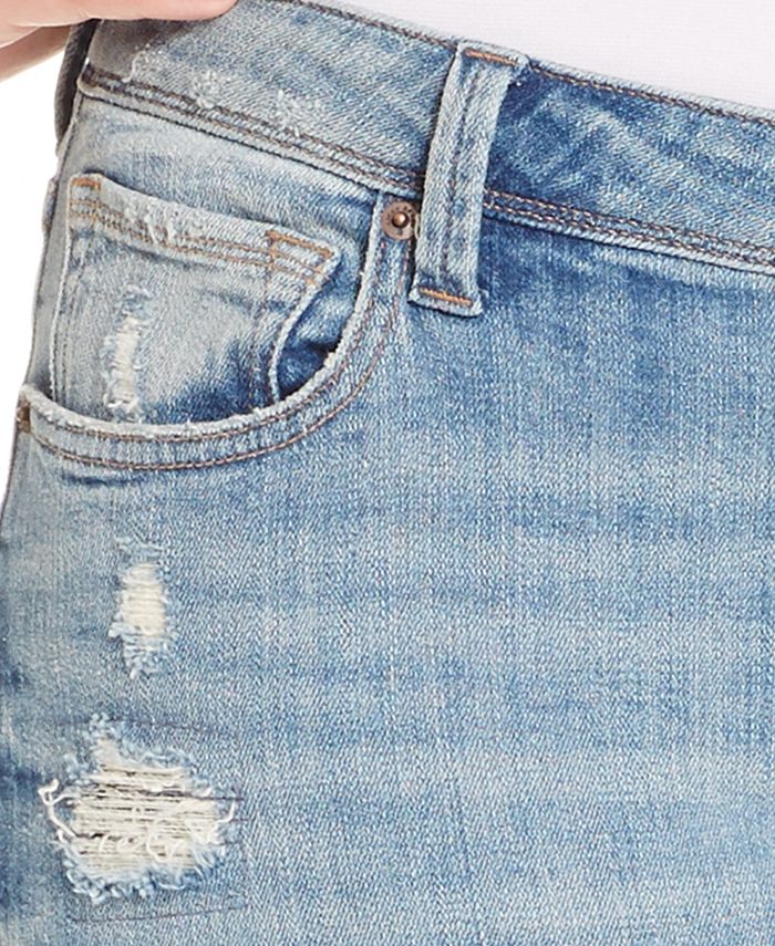 Lucky Brand Jeans Trendy Plus Size Ripped Boyfriend Jeans - Macy's