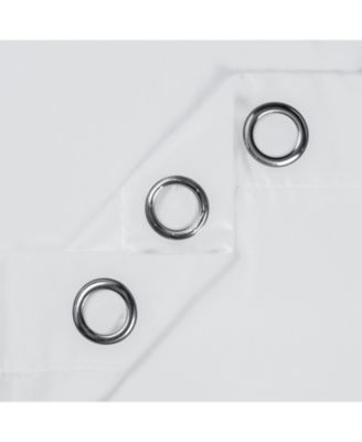 Premium Beige Silky Velvet Textured Sheer Curtains - Lightweight Curtain for Living Room Bedroom Windows - Light Filtering Elegant Drapes with Grommets - 108 Inches Long - 2 Panel Set