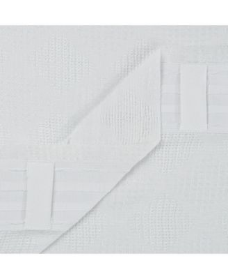 Premium 2-Panel Diamond Textured Semi Sheer Curtain Panels - 3-in-1 Back Tab, Rod Pocket, Ring Tab - for Windows Living Room Bedroom - Semi-Sheer Drapes for Privacy - 52 x 63 Inches - Taupe