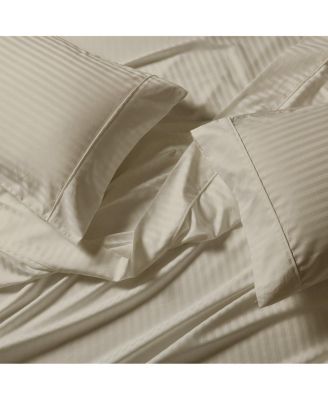 Extra Deep Pockets (22 inches) Stripe 650 Easy Care Sheet sets, Queen