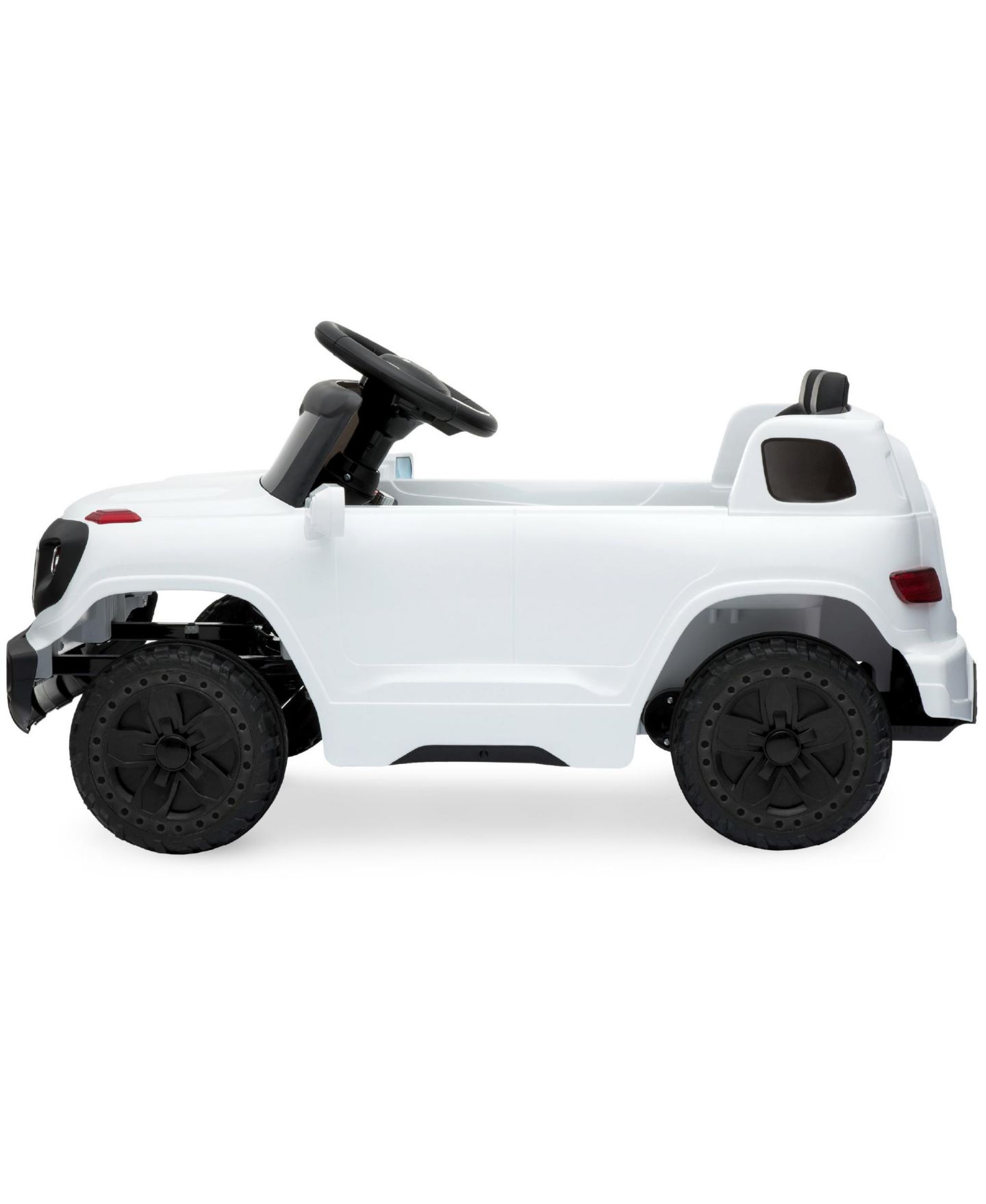 Детская игрушка Best Choice Products 6V Kids Ride On Car Truck with Parent Control, 3 Speeds, 44 lbs. Capacity, Ages 3+, цвет: Белый — фото 7
