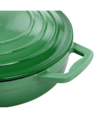 Enameled Cast Iron 2 Quart Round Braiser Pan