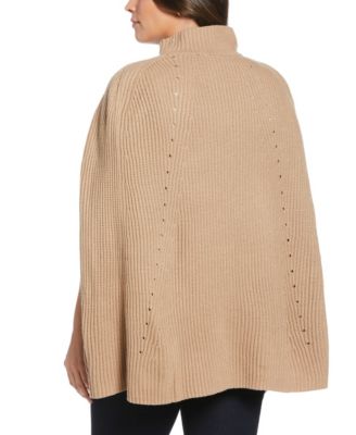 Plus Size Poncho Sweater