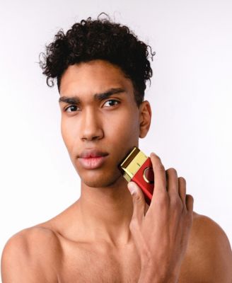 Uno Travel Sized Single USB Rechargeable Mens Foil Shaver with Cap - Blue