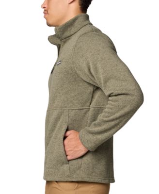 Men's Alto Pass Textured Knit Sweater Fleece Zip-Front Jacket
