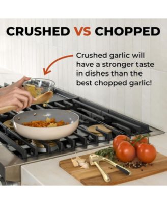 Premium Garlic Press Durable Easy Squeeze Garlic Mincer Tool