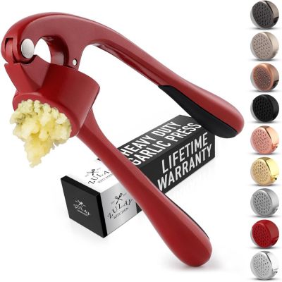 Stainless Steel Garlic Press – Durable, Easy-Squeeze Handle, Garlic Masher