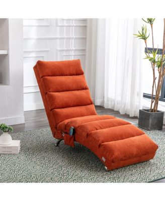 | Single Unit Upholstered  Electric Massage, Remote Control, Ergonomic Design Indoor Recliner Chair