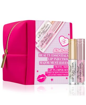 Too Faced - 2-Pc. Beauty Essentials Lip Injection Major Must-Haves Lip Plumper Set