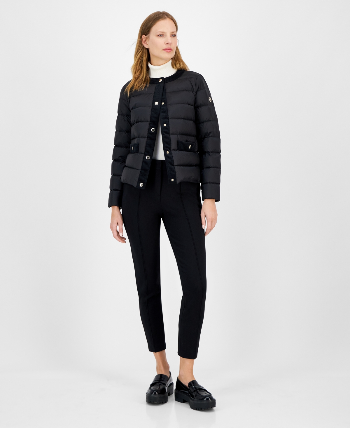 Michael Michael Kors Women's Packable Down Puffer Coat, Created for Macy's