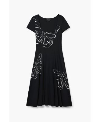 Women's Butterfly midi dress