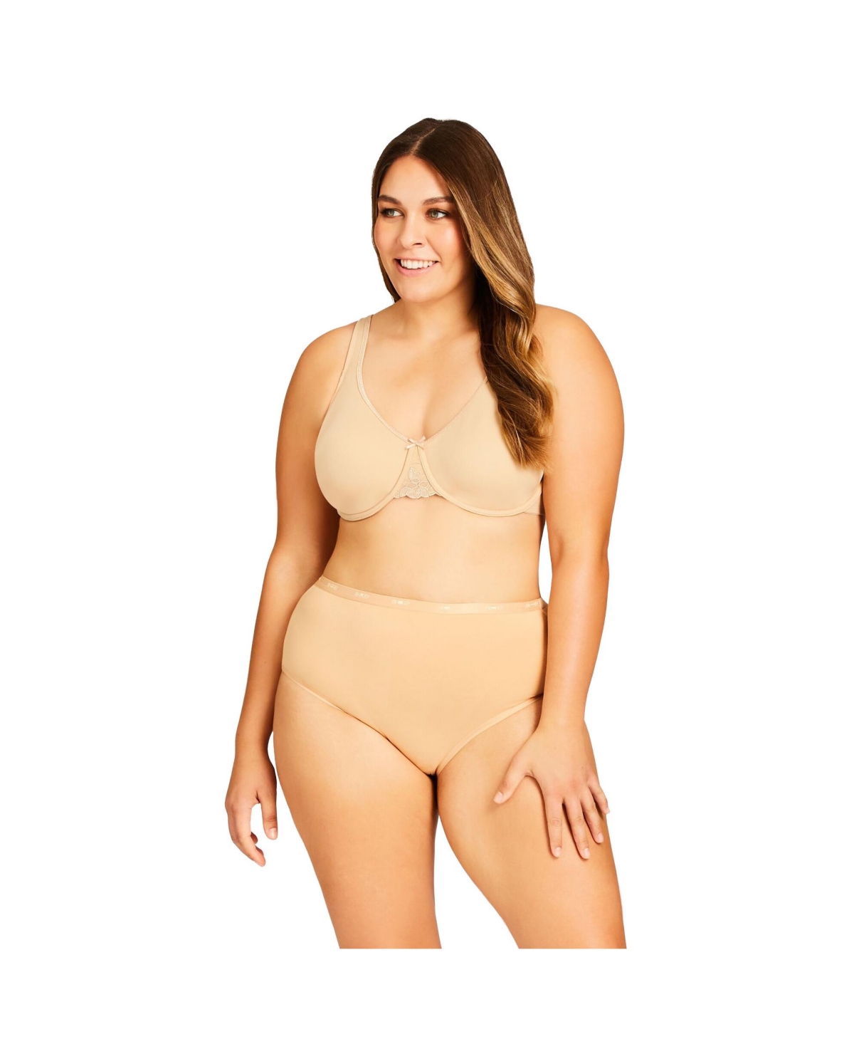 Avenue Plus Size Comfort Modern Brief