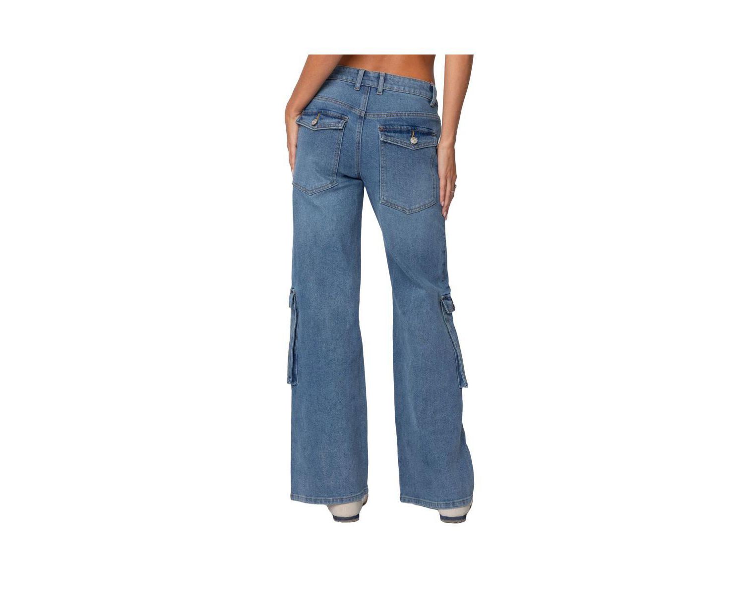 Women's Lunar Low Rise Cargo Jeans