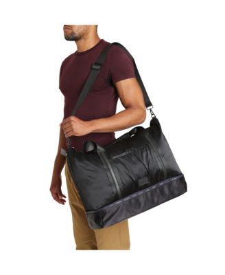 Satin Nylon Weekend Tote