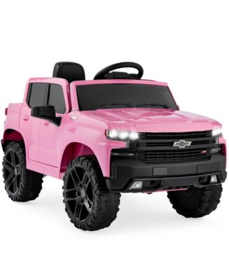12V 2.5 MPH Licensed Chevrolet Silverado Ride On Truck Car Toy w/ Parent Remote Control