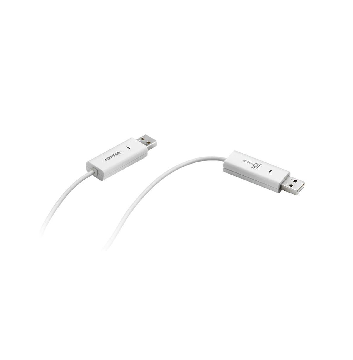 j5create JUC100 Wormhole Switch for Windows - pure,  pristine white hue