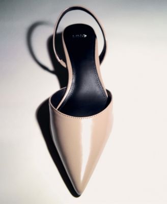 MANGO Women's Kitten Heeled Shoes