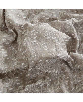 Avalon Jacquard Slub Texture - Privacy Curtains with Grommet Lightweight Window Curtain Panels, Set of 2