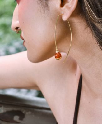 18K Gold Plated Oyana Dangle Earrings