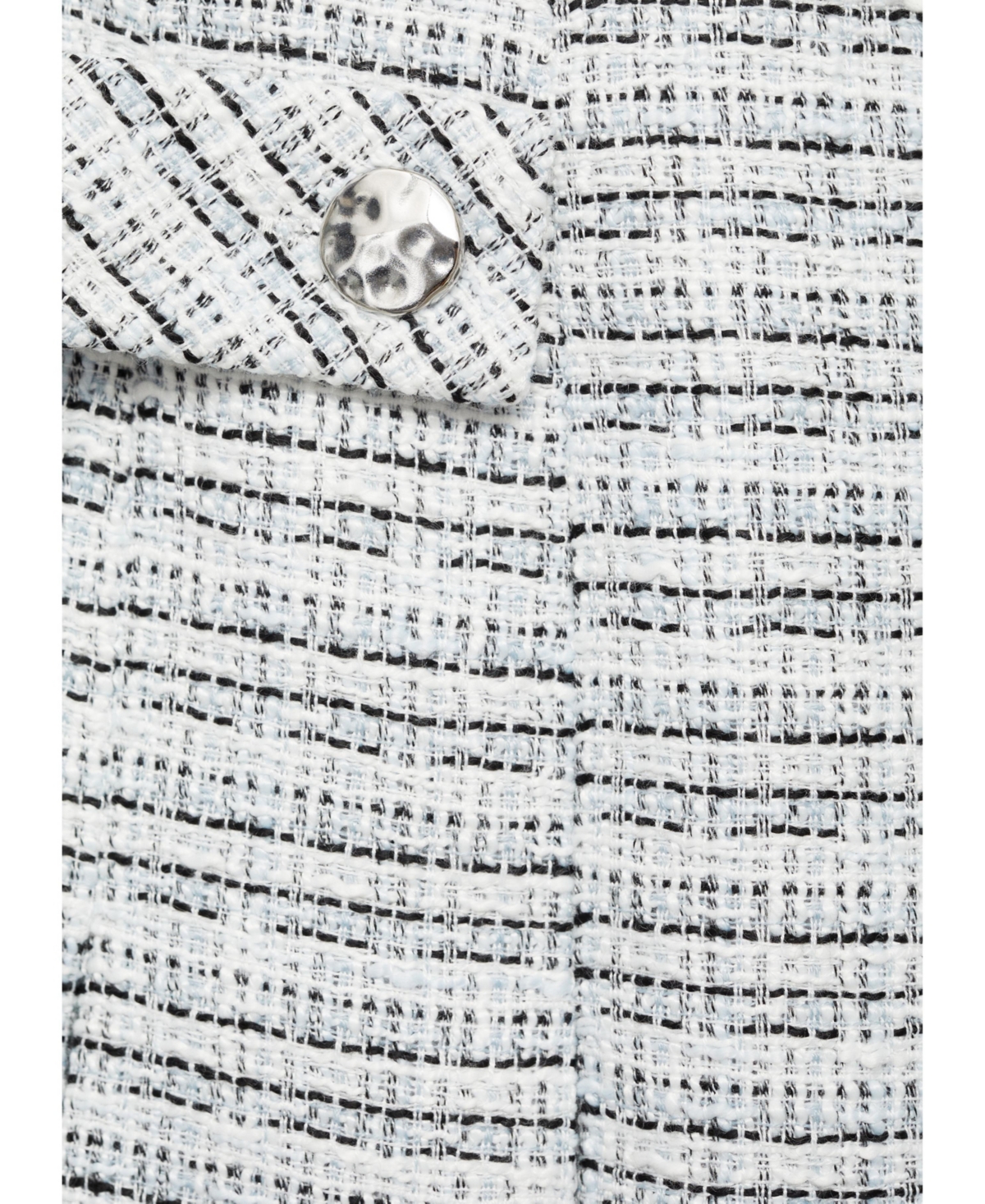 Mango Women's Tweed Buttoned Mini-Skirt