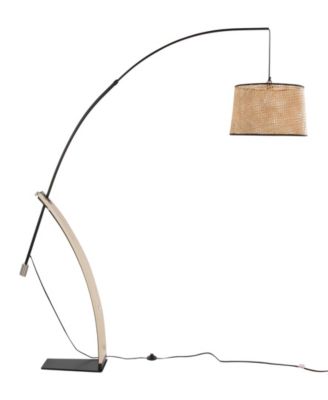 74" Metal Robyn-Salon Floor Lamp