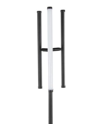 65" Metal Icicle Swivel Floor Lamp