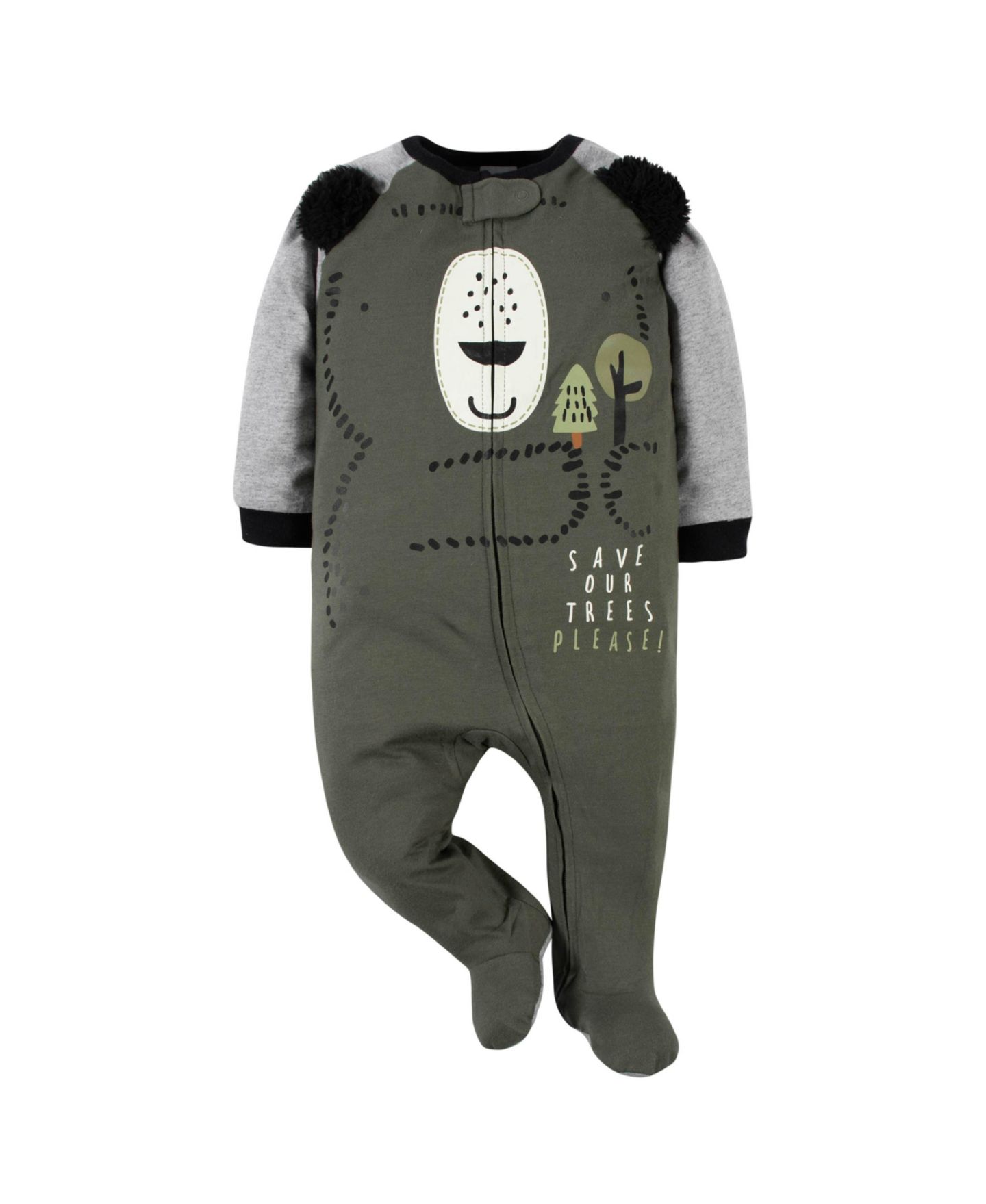 Детские комбинезоны для сна Gerber, набор из 2 шт, цвет: Bear — фото 2