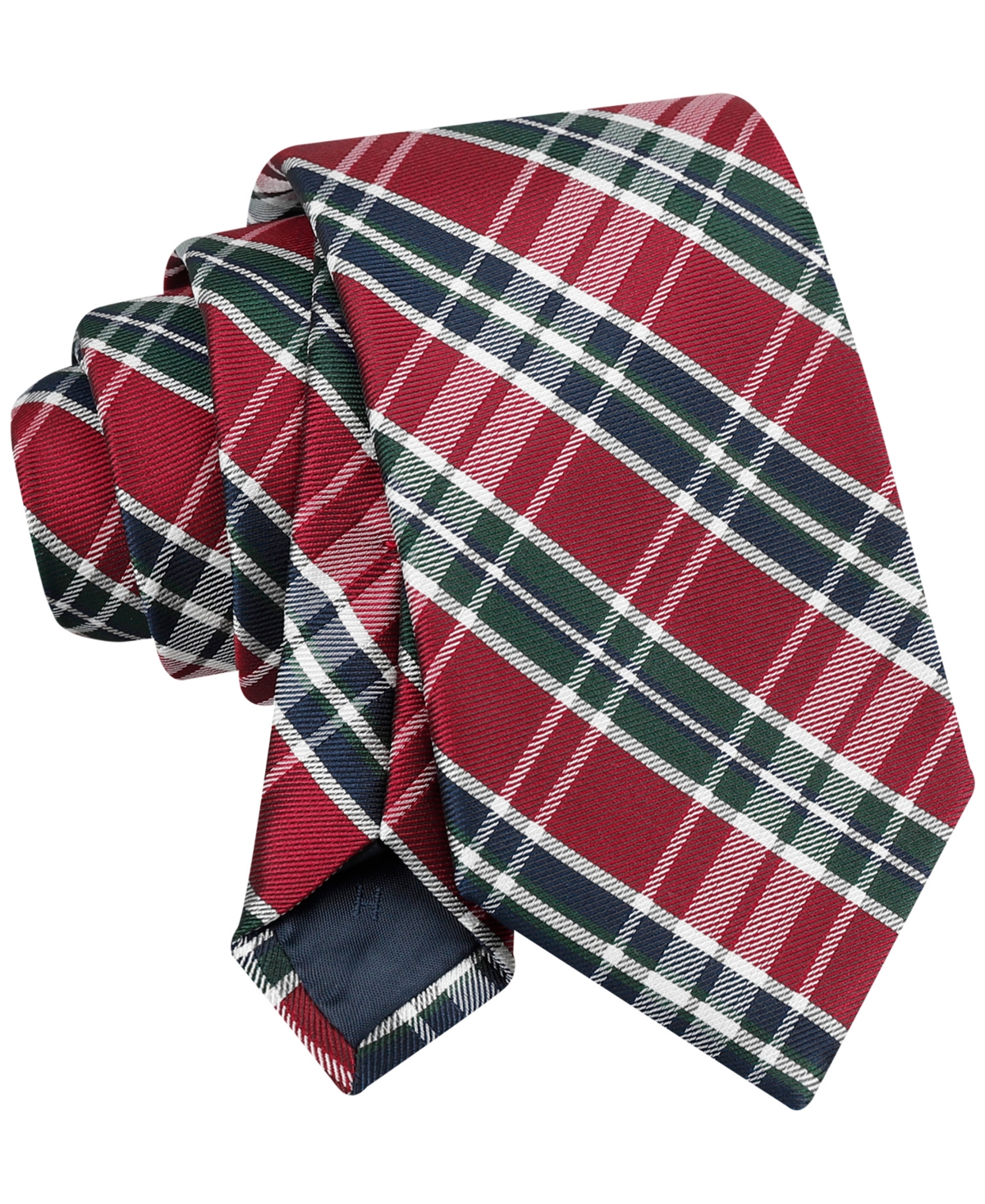 Tommy Hilfiger Men's Jack Christmas Plaid Tie