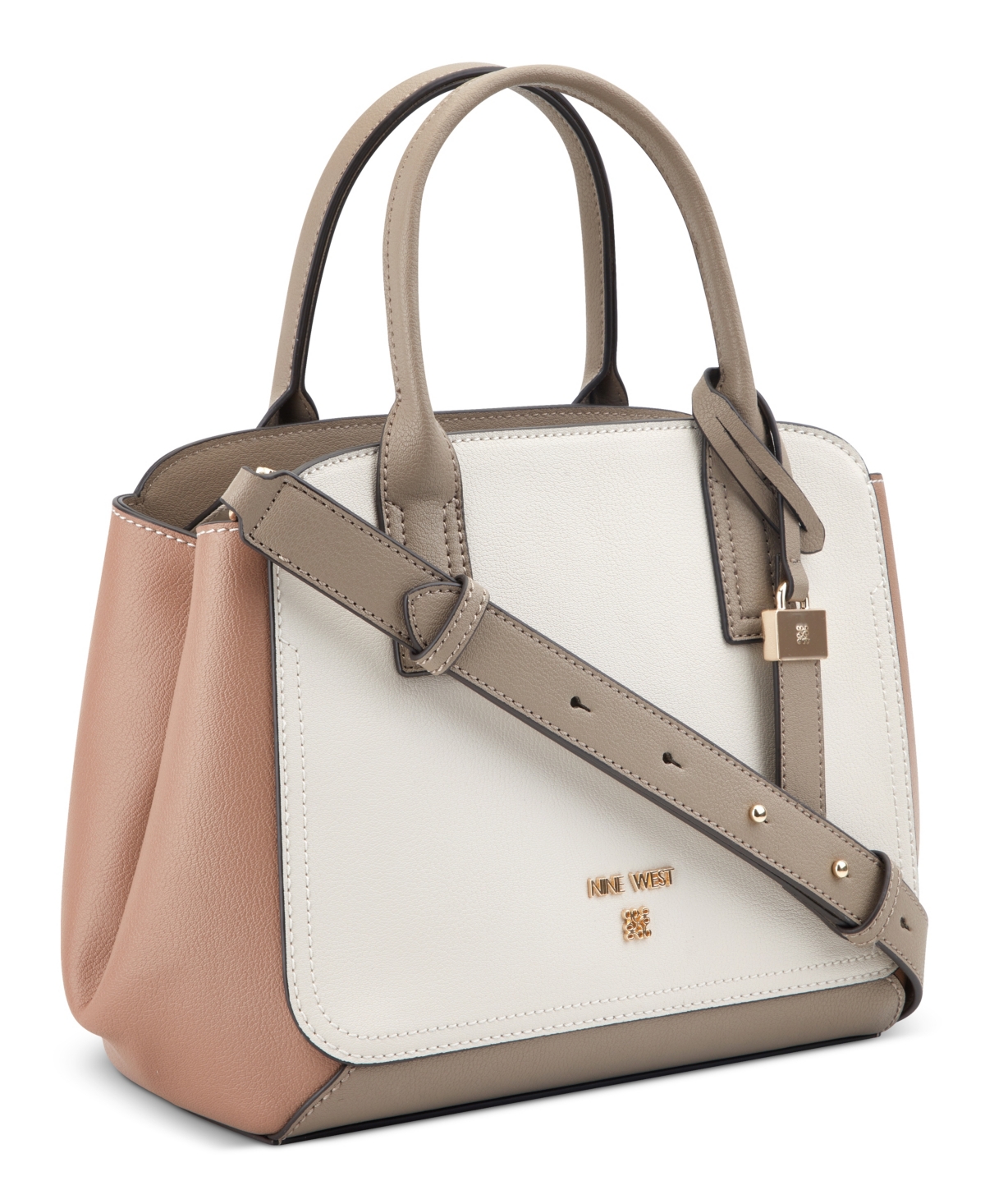 NINE WEST MORDEN LARGE SATCHEL BAG 