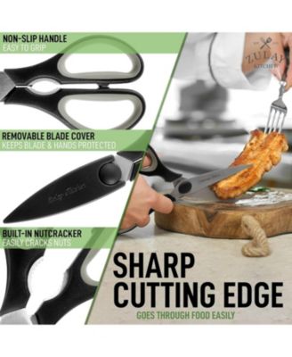 Stainless Steel Kitchen Shears – Ultra Sharp with Protective Cover