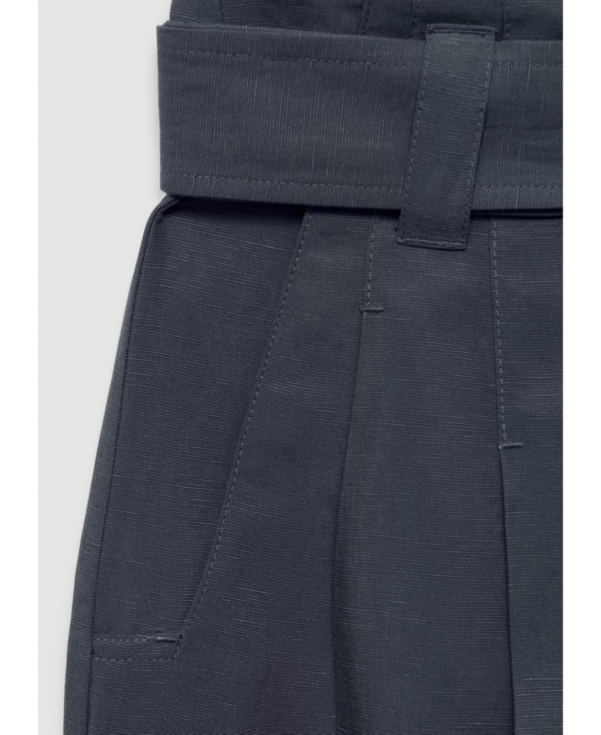 Mango Women's Belted Lyocell Pants