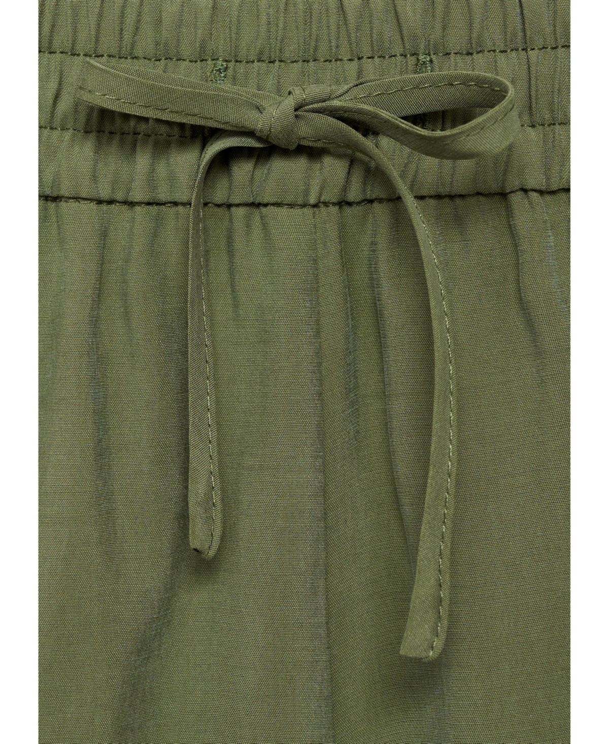 Mango Women's Bow Detail Modal Shorts